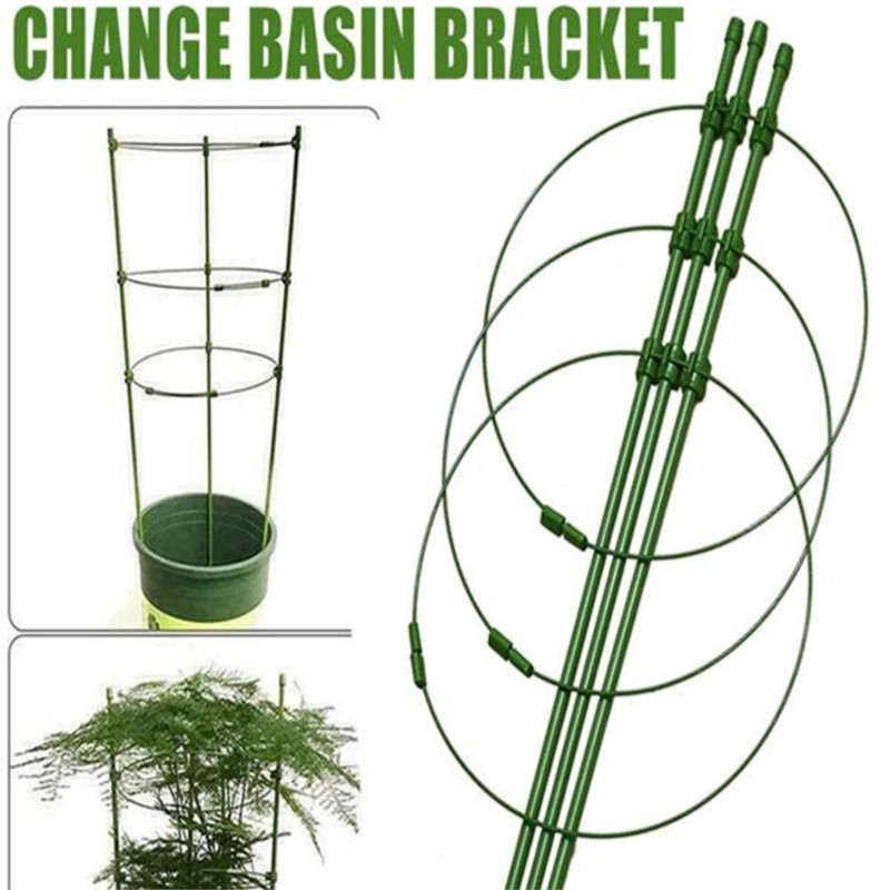 Plant Support Stake - 1/3/9 Peças/conjunto Suporte para Plantas de