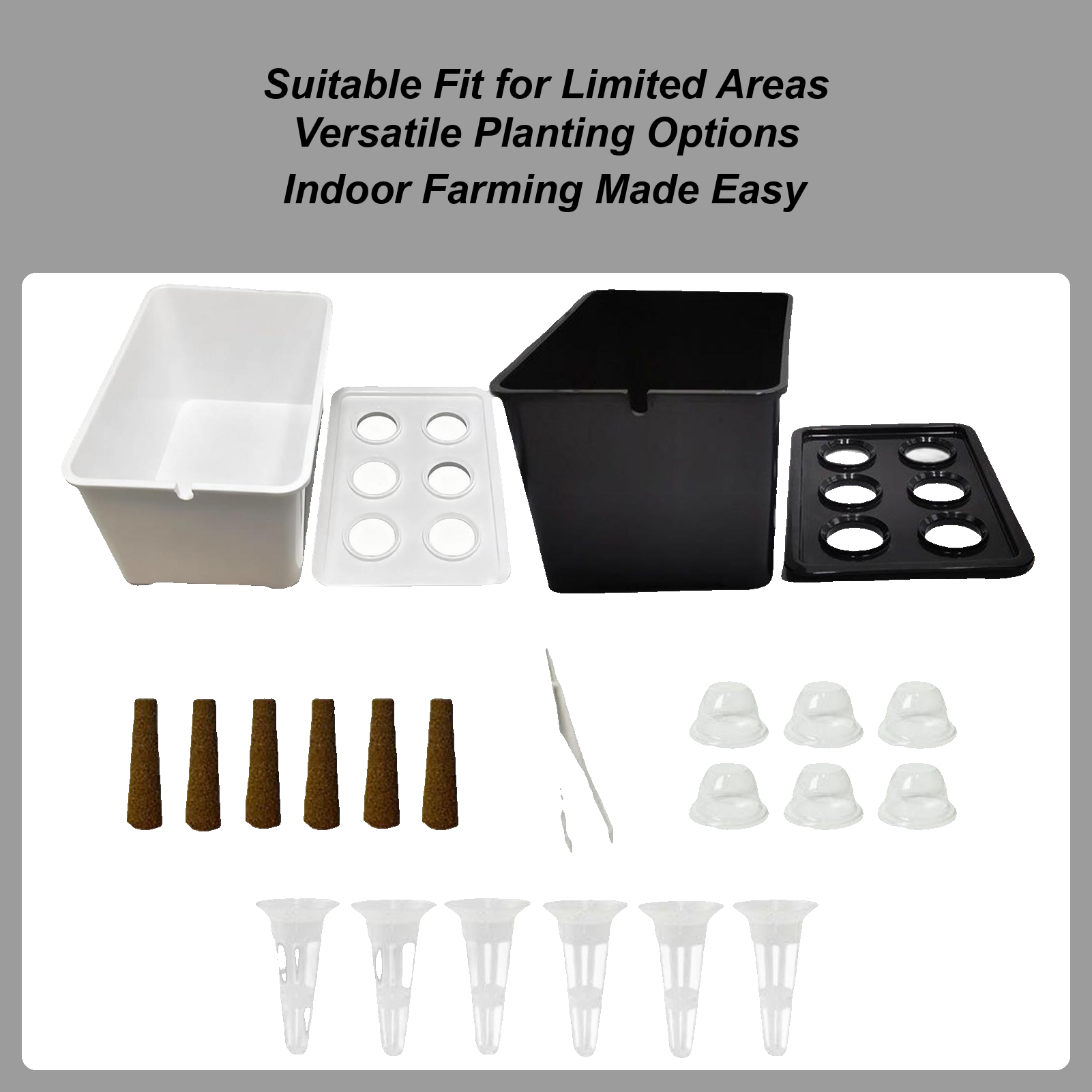 Hydroponic System - Kit de plantio hidropônico para iniciantes,