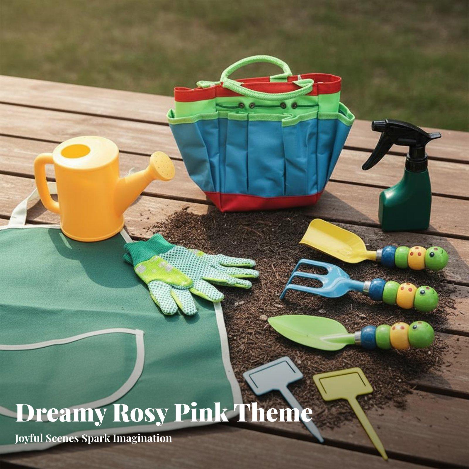 Gardening Tools For Young Children - Conjunto de Ferramentas de Jardinagem para