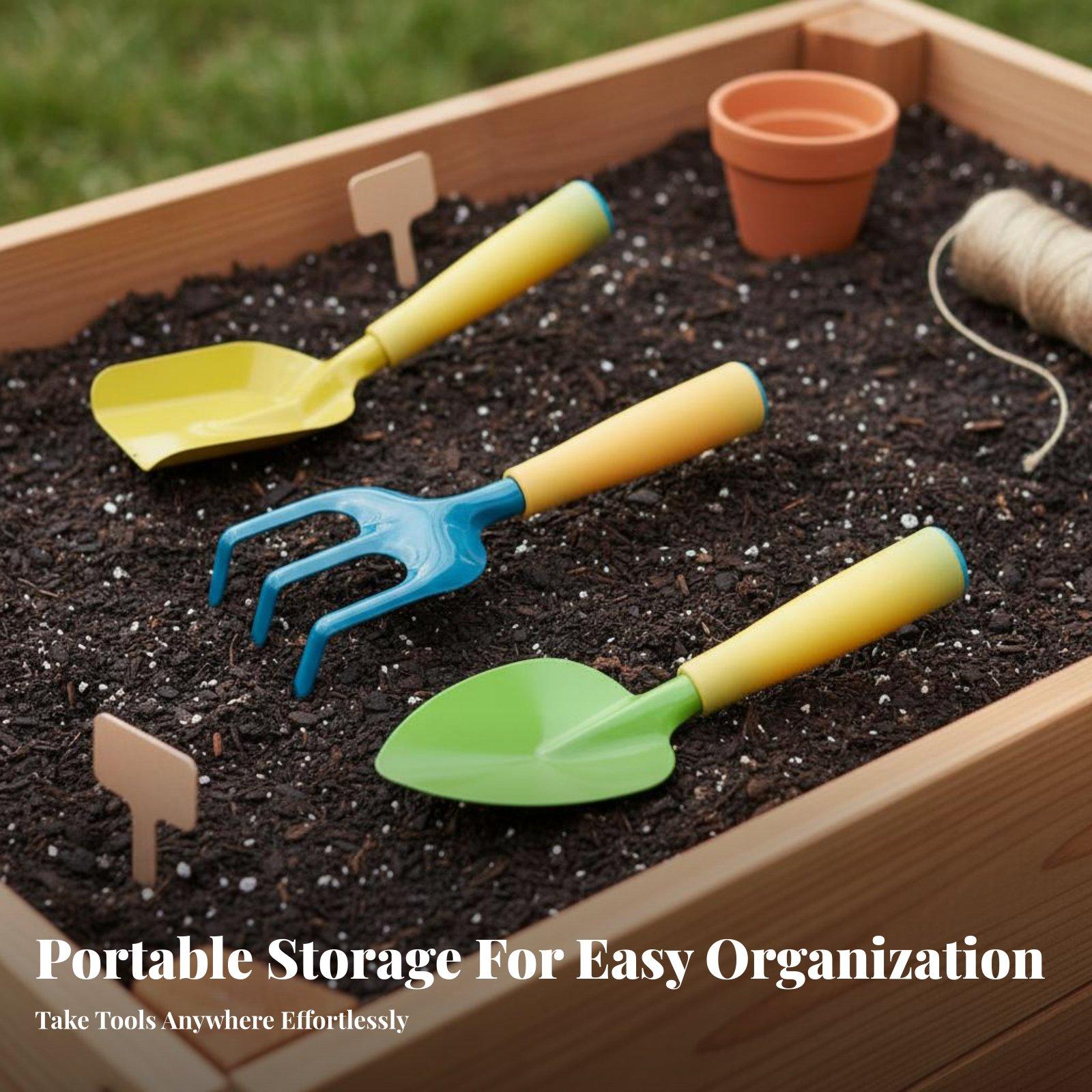 Gardening Tools For Young Children - Conjunto de Ferramentas de Jardinagem para