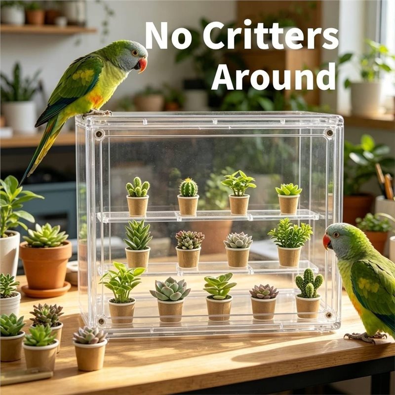 WORTHOWN - Mini Estufa Interna - Greenhouse Mini Indoor avaliação e preço