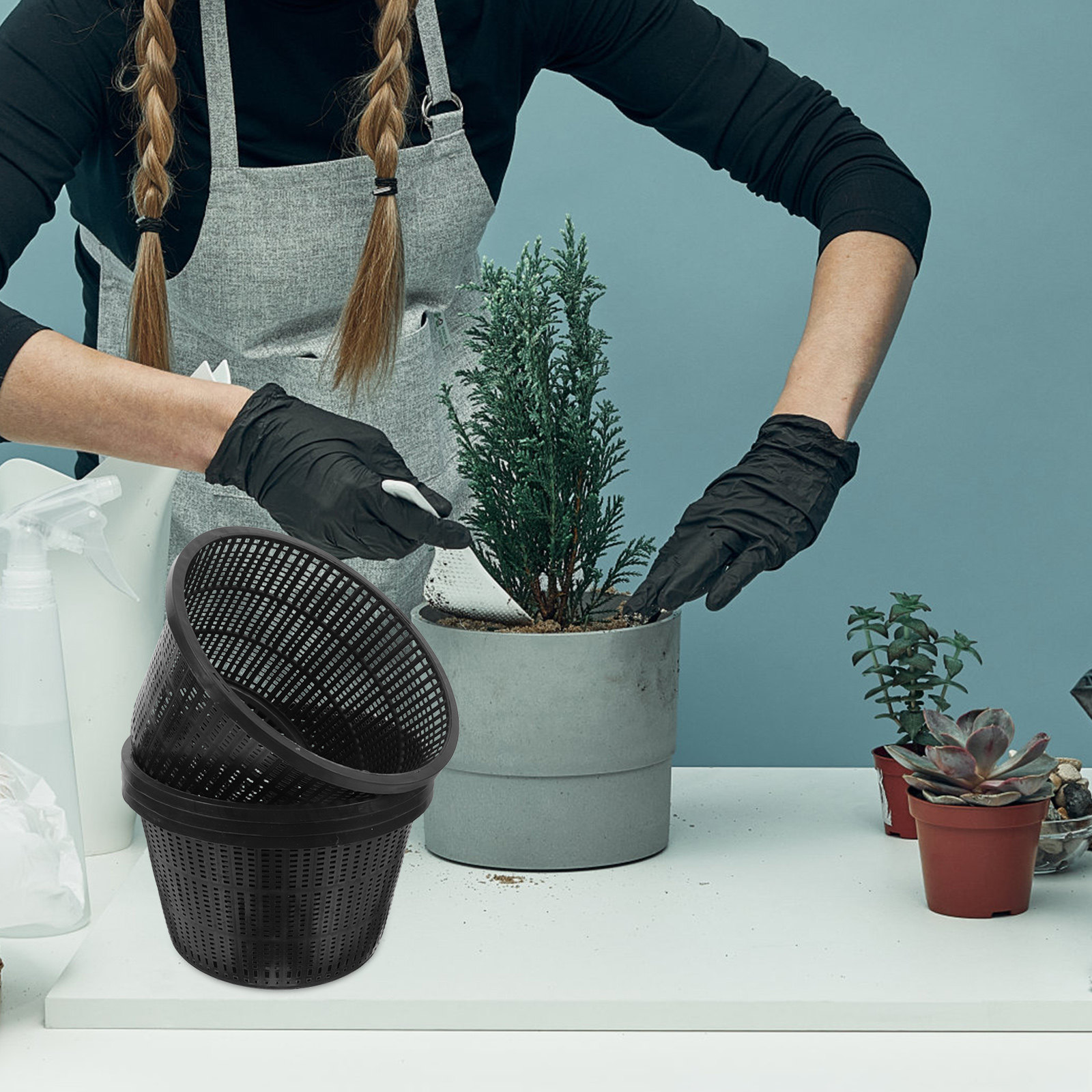 Conjunto de 4 Vasos de Rede Hi - Hydroponic System avaliação e preço