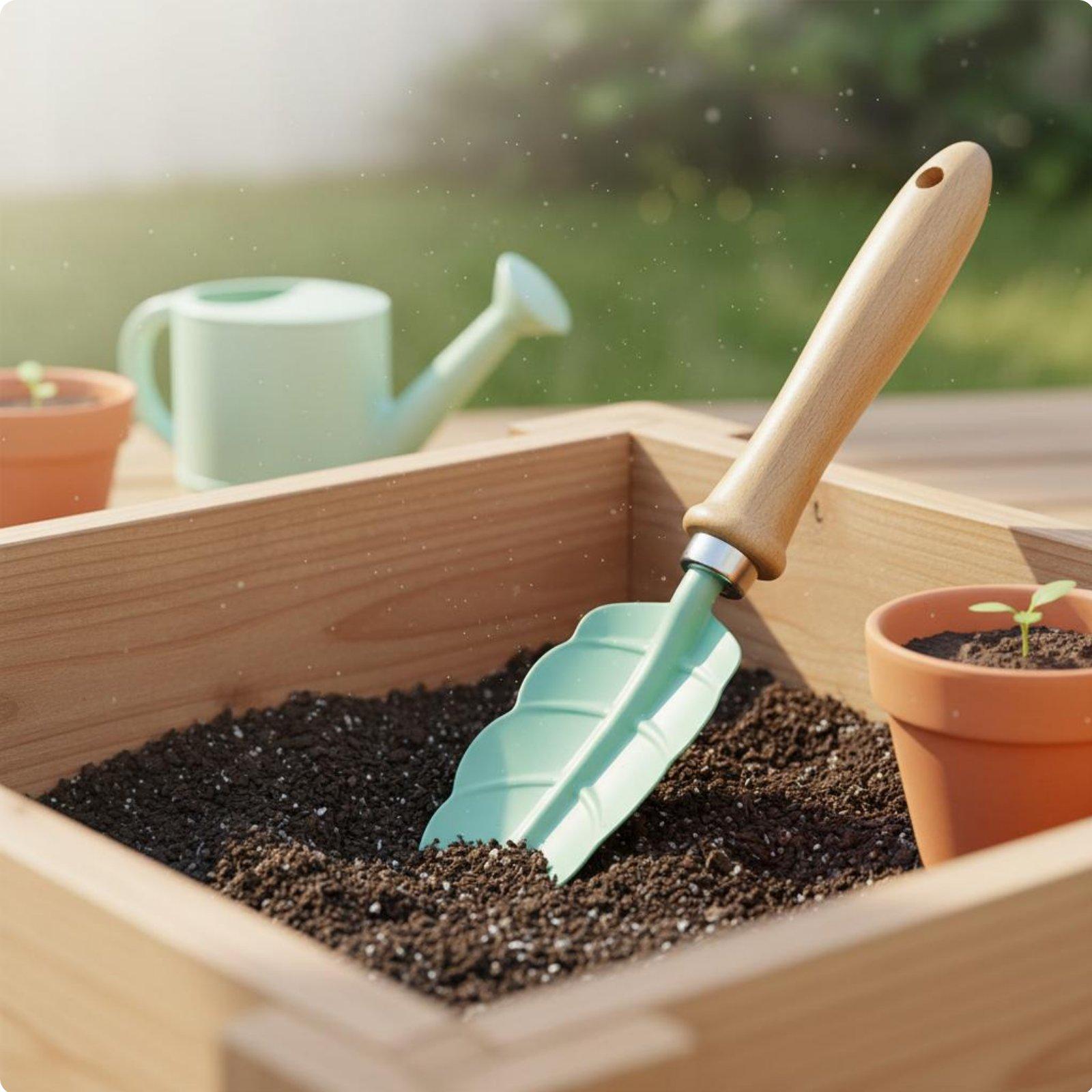 Conjunto de 4 Peças de Ferrame - Gardening Tools For Young Children avaliação e preço