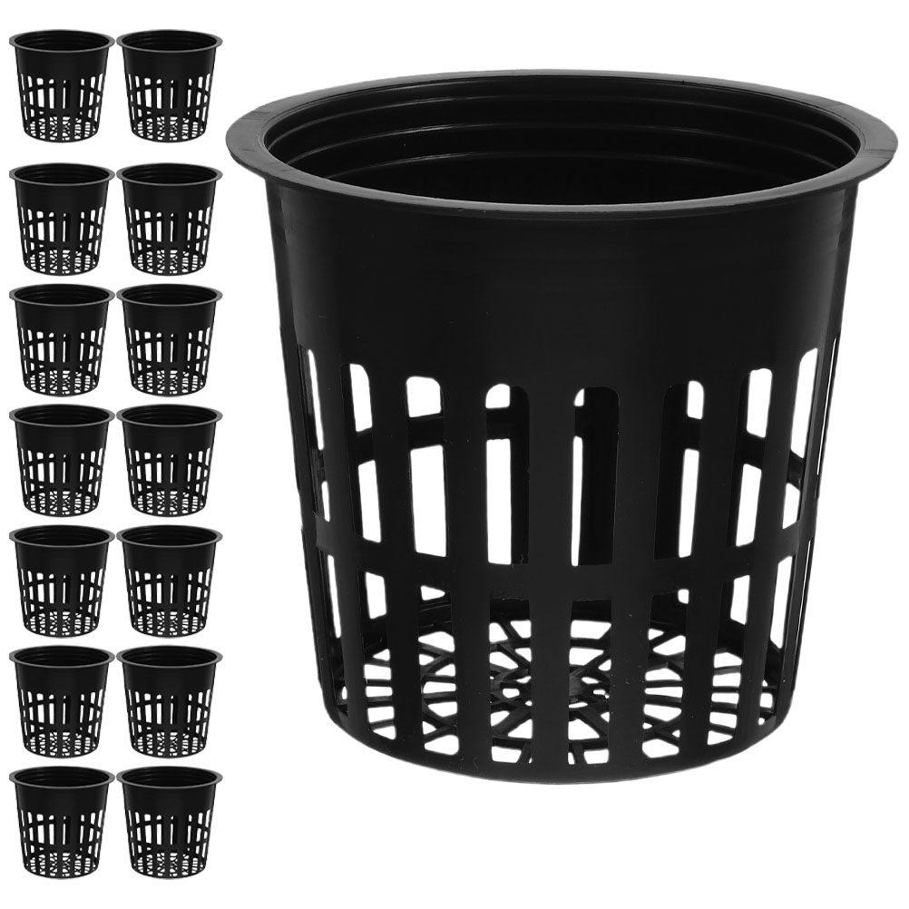 15 peças de vasos de rede para - Hydroponic System avaliação e preço