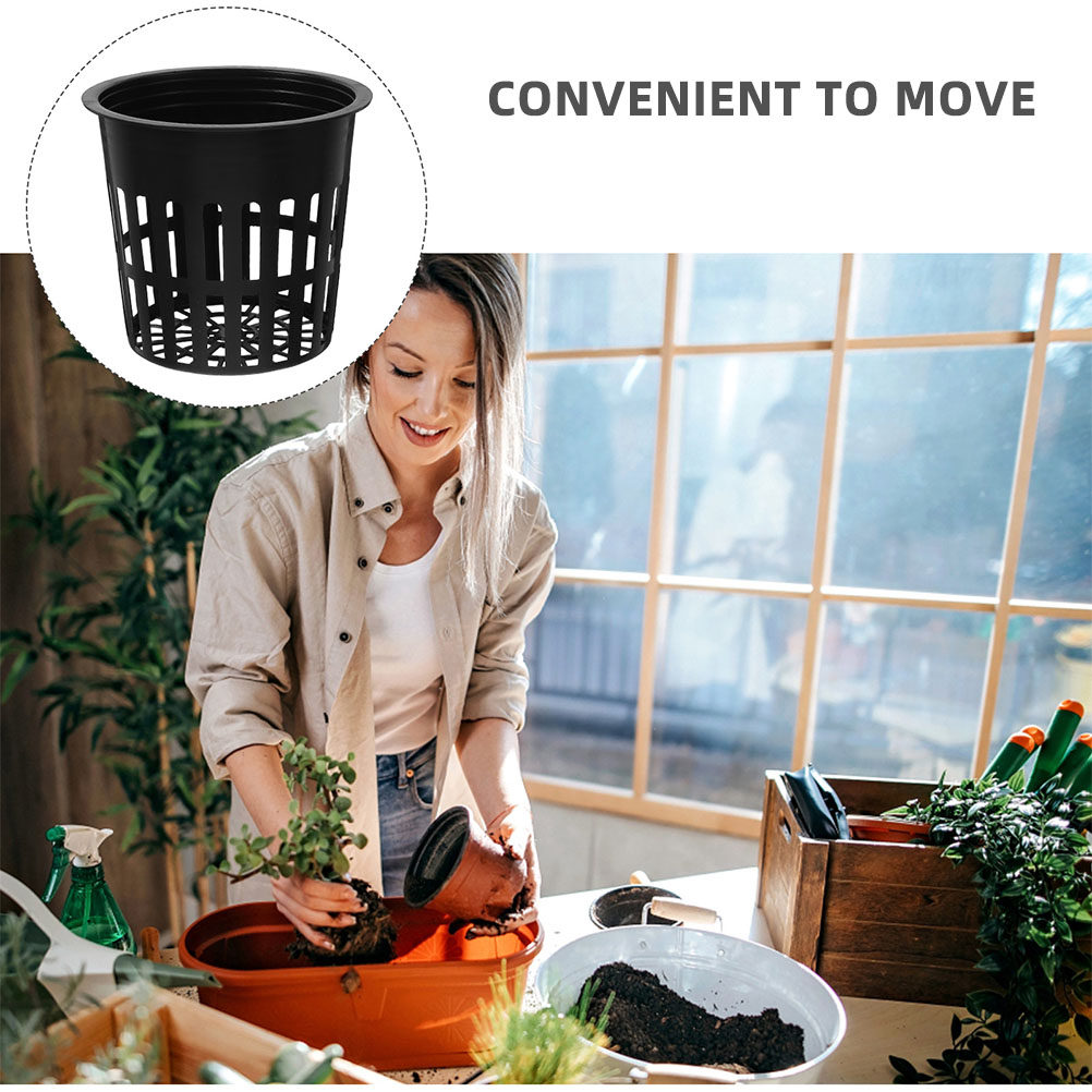 15 peças de vasos de rede para - Hydroponic System avaliação e preço