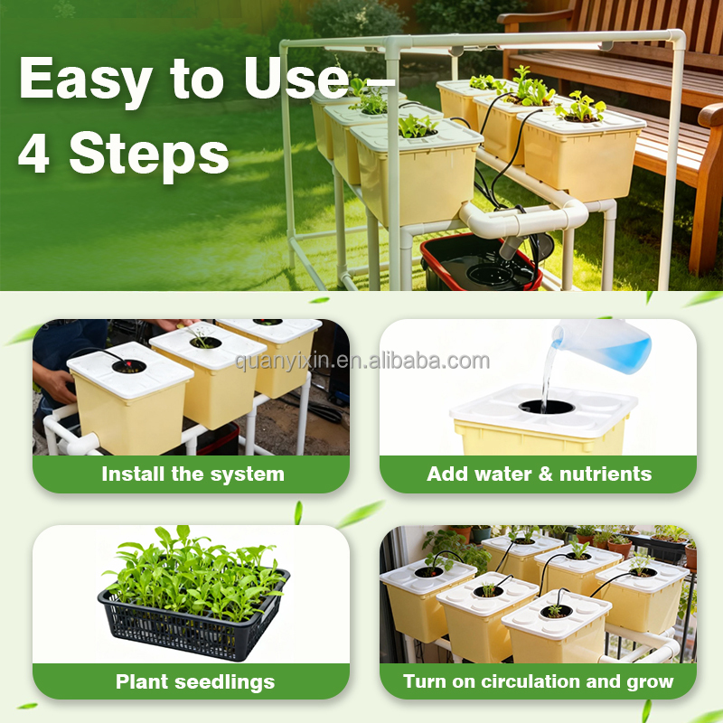 Kit de Sistema Hidropônico Dut - Hydroponic System avaliação e preço