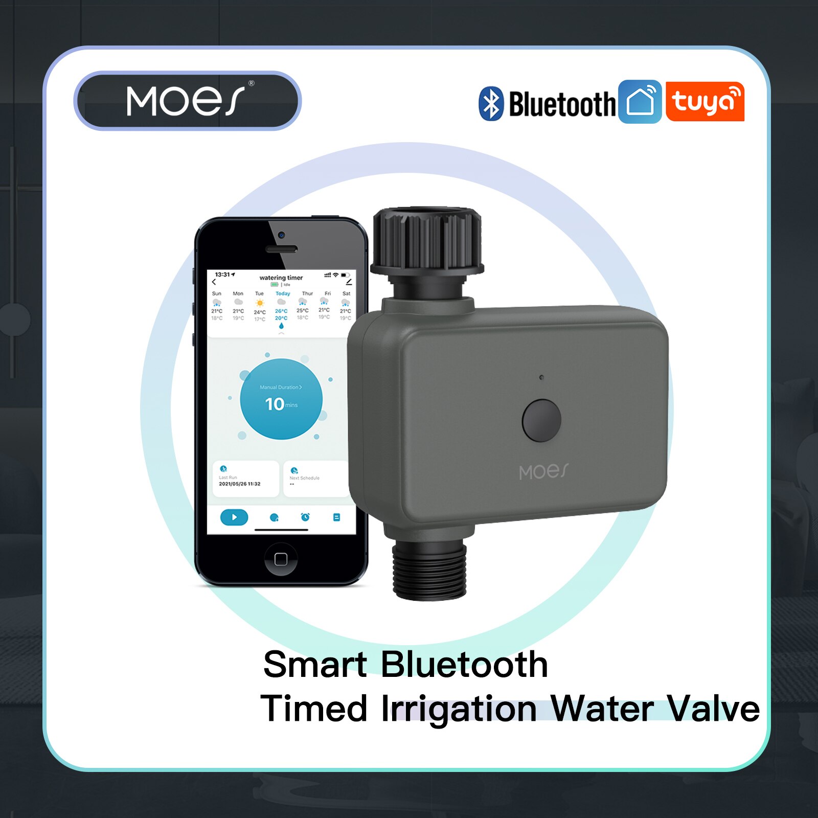 Moes Smart Tuya Bluetooth Wate - Drip Irrigation Kit avaliação e preço