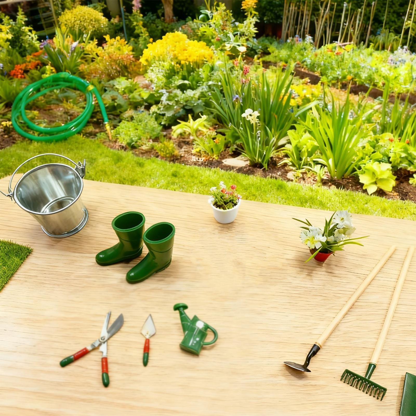 Decoração de jardinagem em min - Gardening Tools Girly avaliação e preço