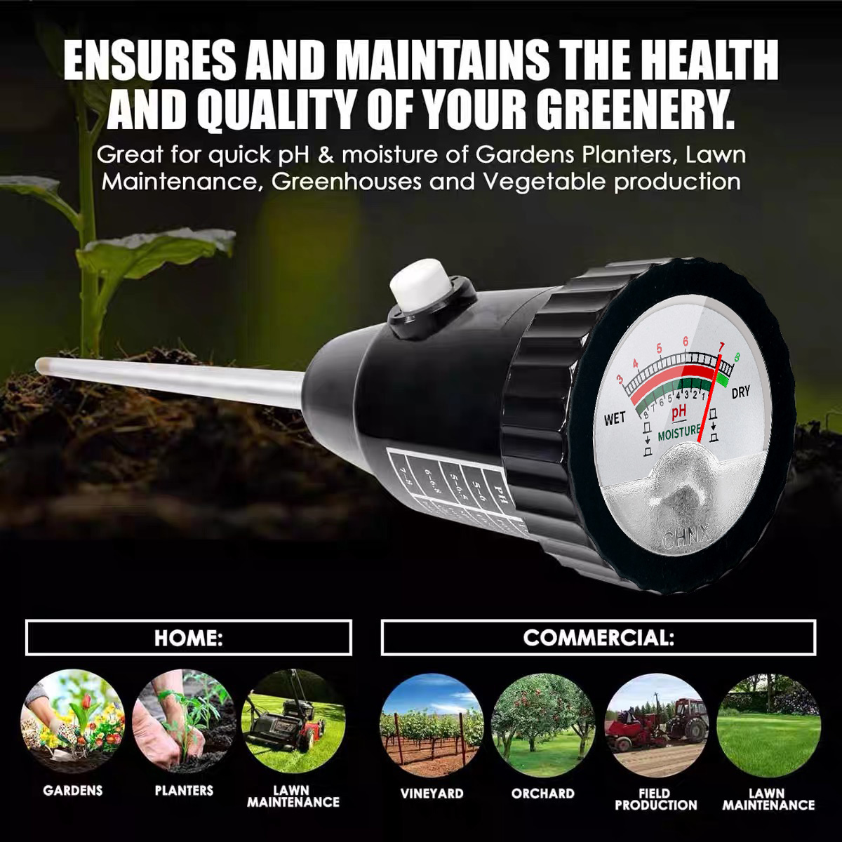 Medidor de ph do solo 2 em 1,  - Moisture Meter Plant avaliação e preço
