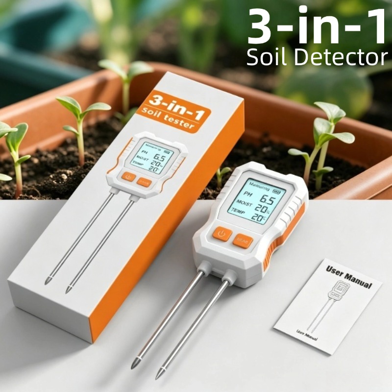 Testador Digital de Solo 3 em  - Moisture Meter Plant avaliação e preço