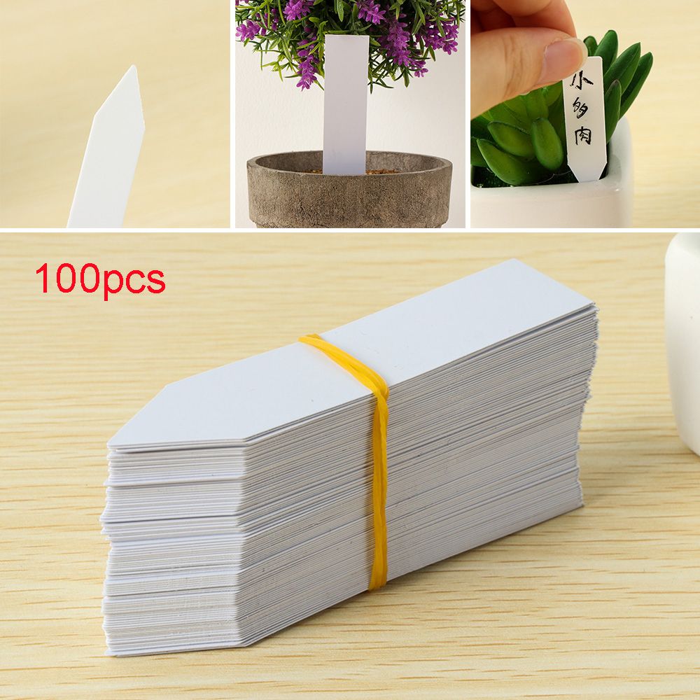 100 pçs marcador de classifica - Garden Label Marker avaliação e preço