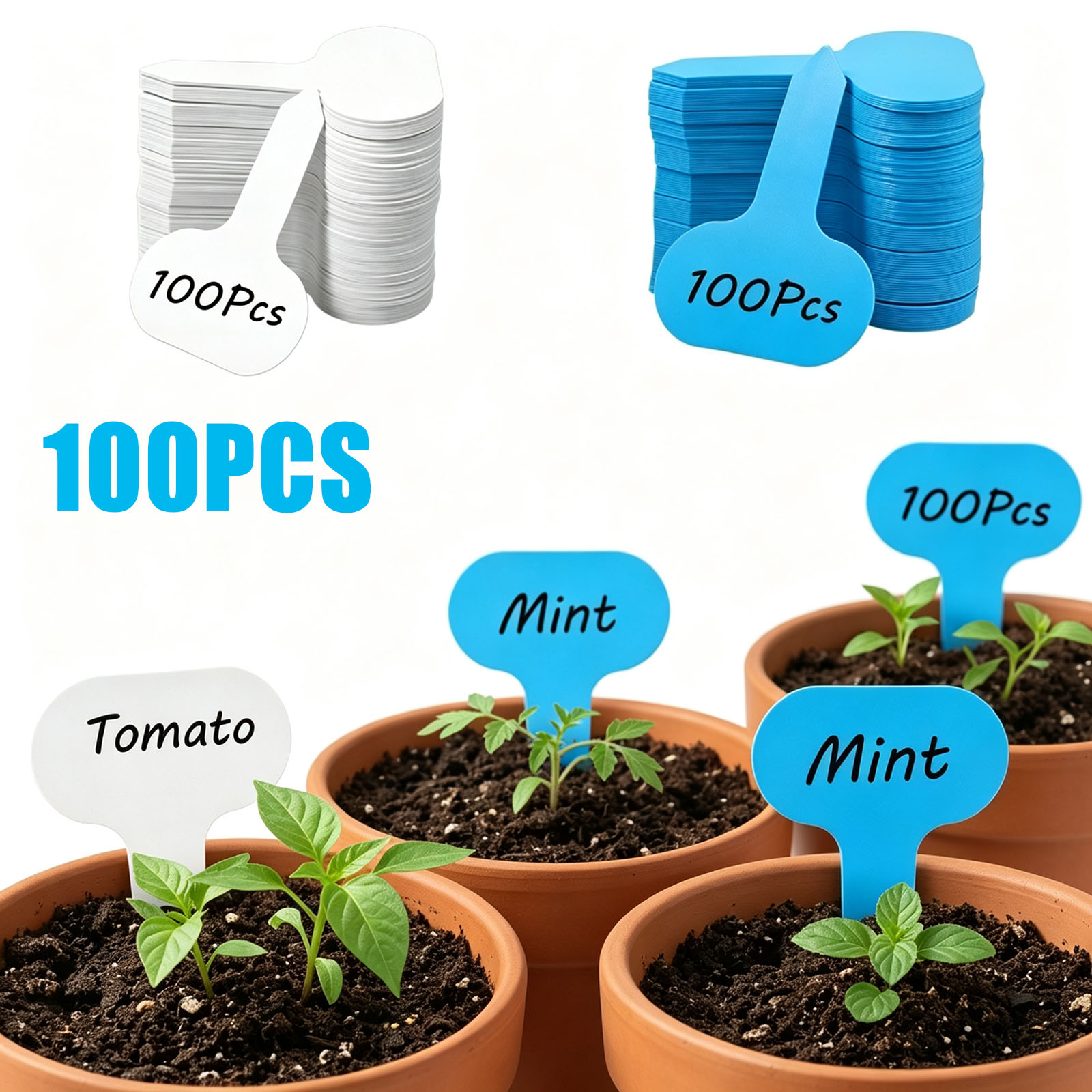 100 Etiquetas de Plantas, Marc - Garden Label Marker avaliação e preço