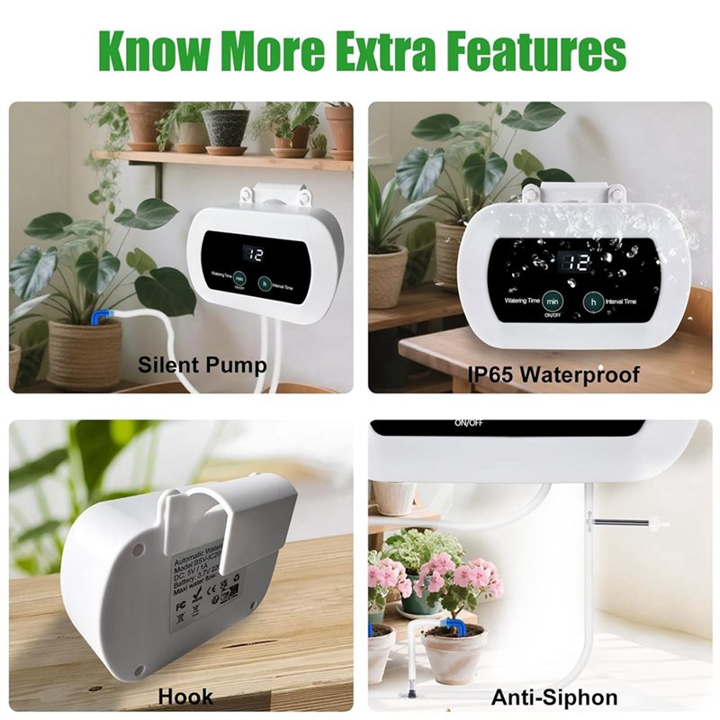 Sistema de irrigação inteligen - Drip Irrigation Kit avaliação e preço