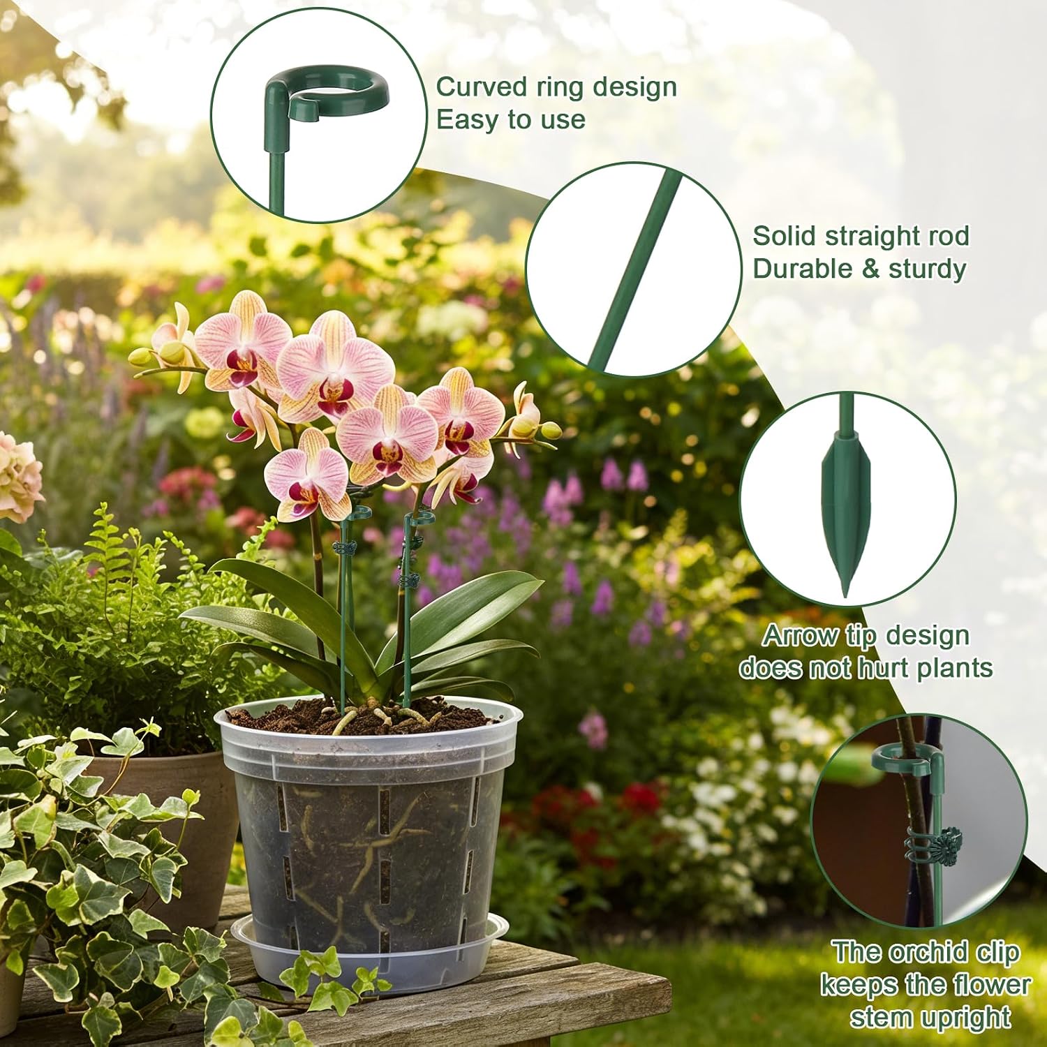 Suportes para Plantas em Vaso  - Plant Support Stake avaliação e preço