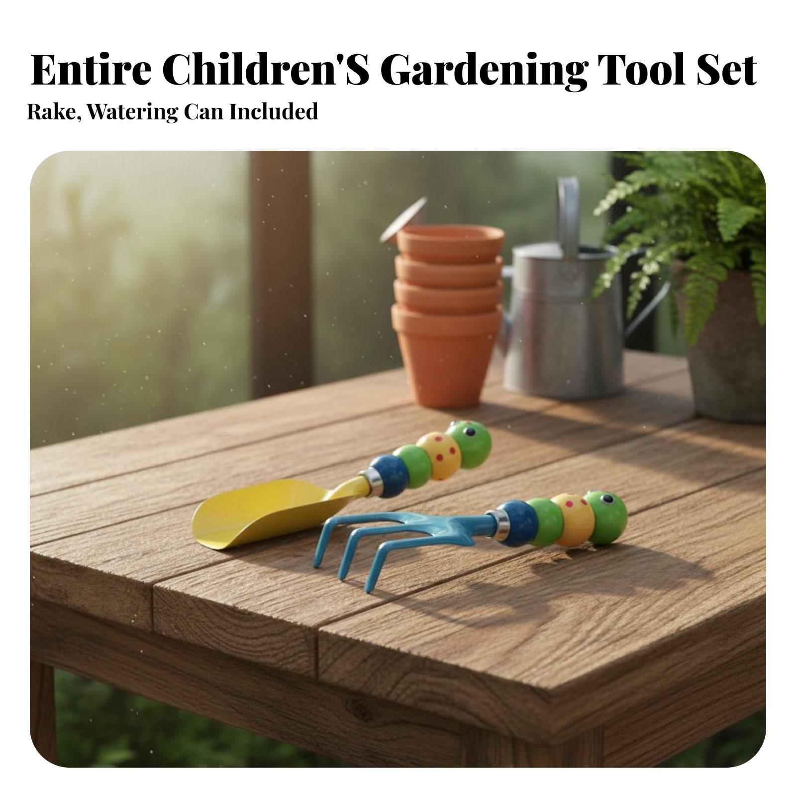 Conjunto de Ferramentas de Jar - Gardening Tools For Young Children avaliação e preço
